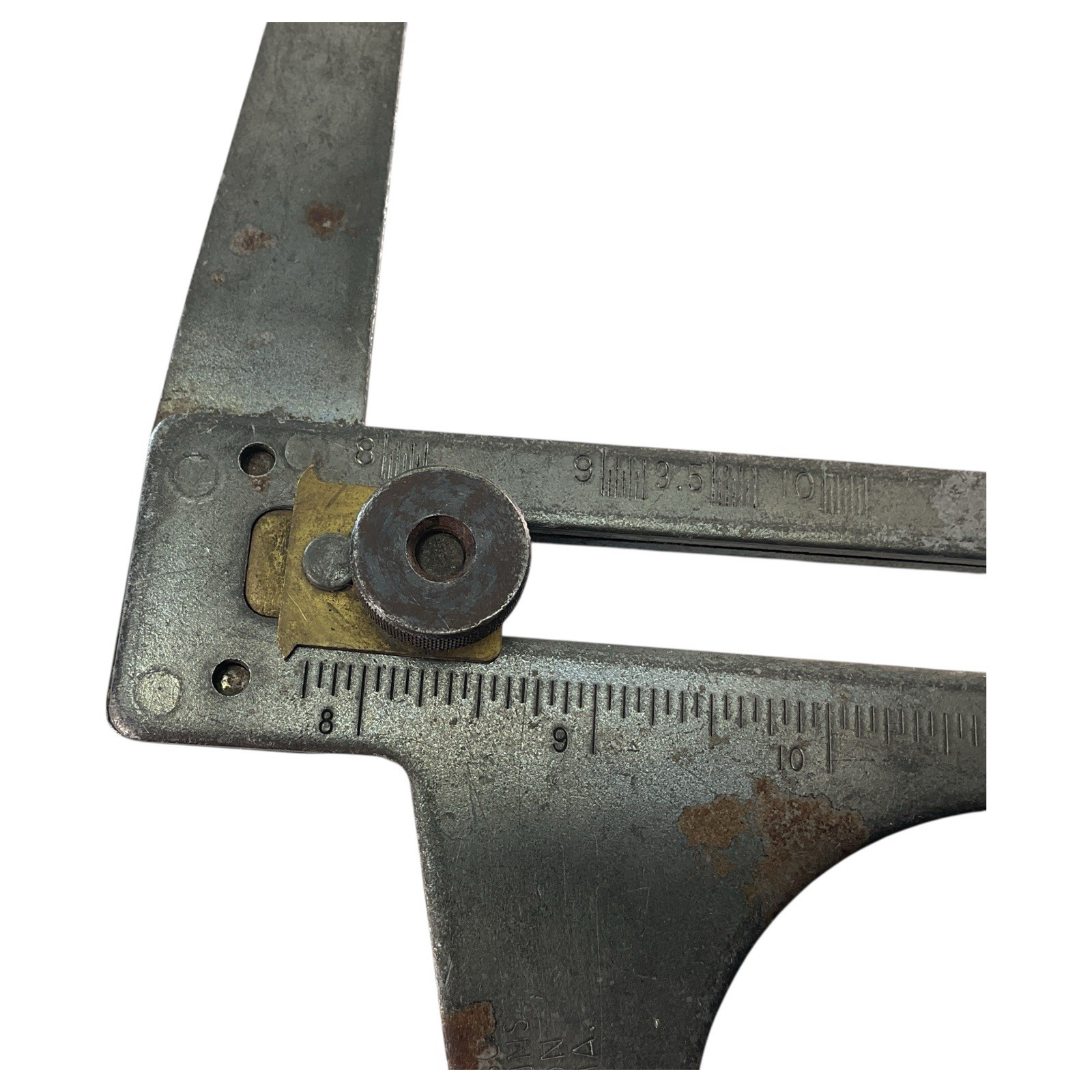 K-D Tools Brake Drum Gauge 278 Adjustable ID OD Caliper Locking Ruler USA Tool