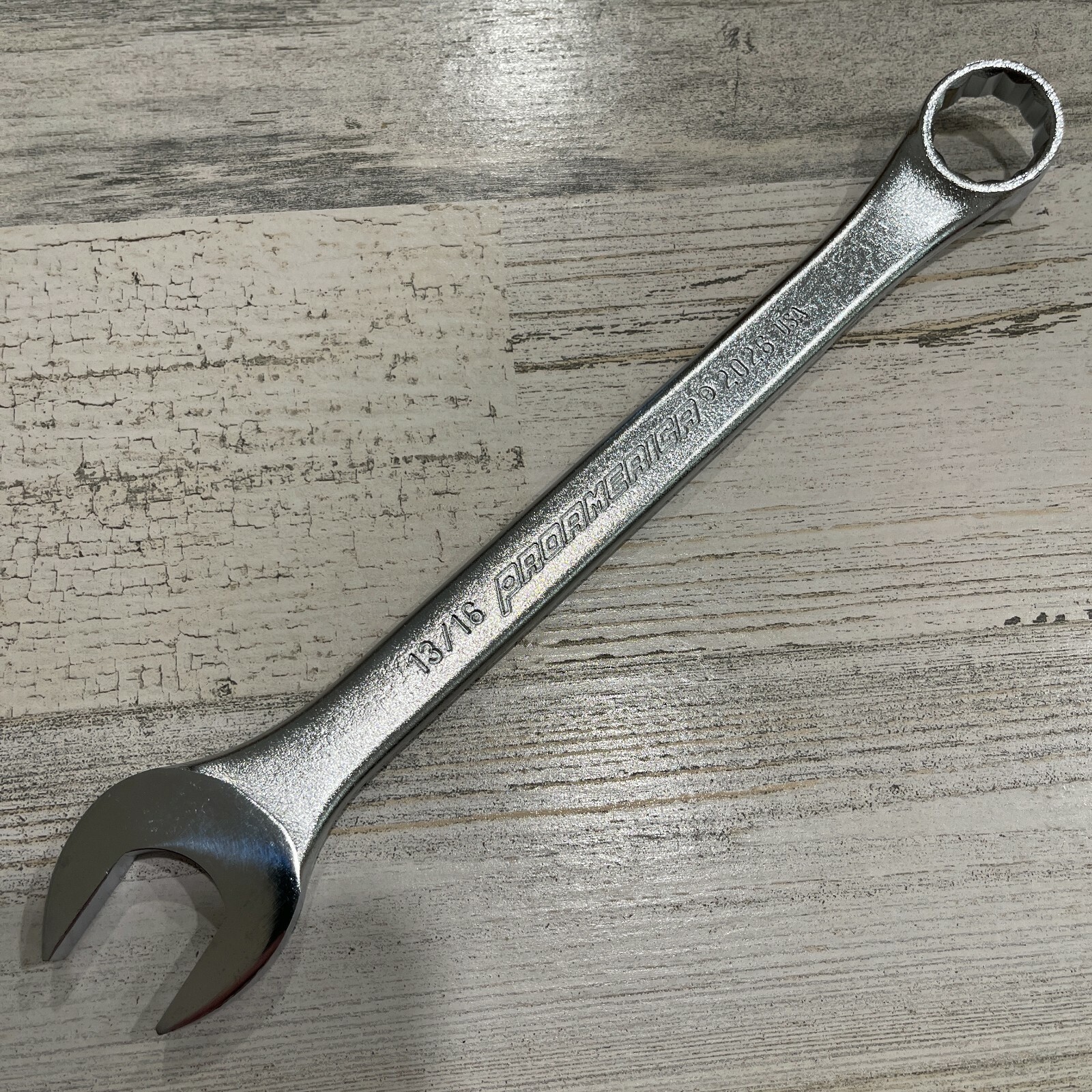 NOS Proamerica 13/16 “ 12 Point Combination Wrench #2026 USA SAE