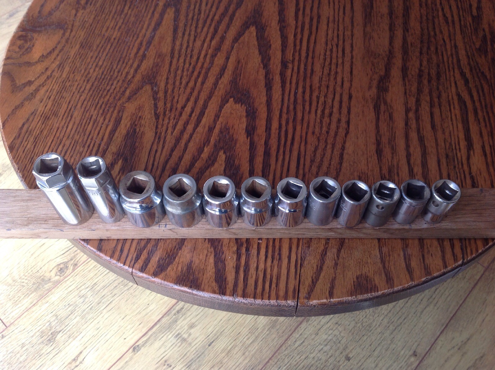 12 Draper Expert AF Sockets With 1/2″Drive 1″ to 7/16″ & 2 Spark Plug Sockets.