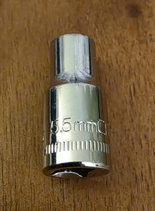 Craftsman 5.5mm Socket 6 Point 1/4″ Drive Z-AG 43511