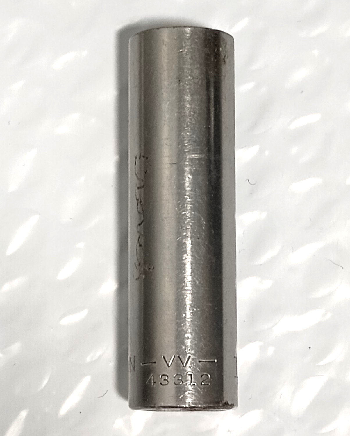 CRAFTSMAN TOOLS USA VV43312, 3/8″ DRIVE, 1/2″ SOCKET, 2.5″ DEEP/HIGH, 12 POINT.
