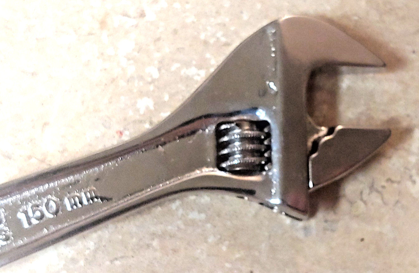 Snap-on AD6 Adjustable Wrench 6”/150 mm, VG Pristine Condition Made in USA
