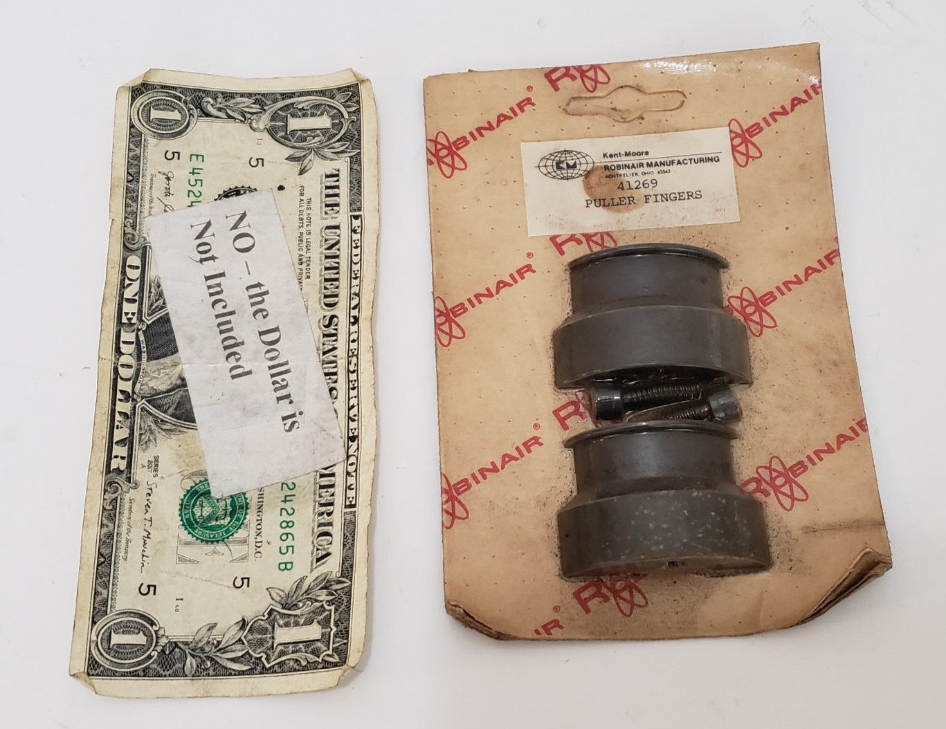 Robinair Kent Moore Model 41269 Air Conditioner Compressor Clutch Puller Fingers