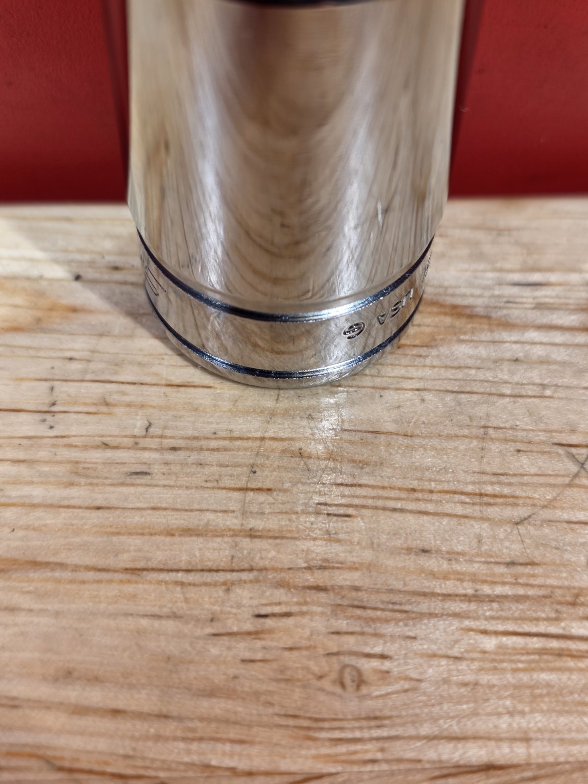 Snap-on Tools FDS251 25/32″ NICE 3/8″ Drive 12-Point SAE Semi-Deep Chrome Socket