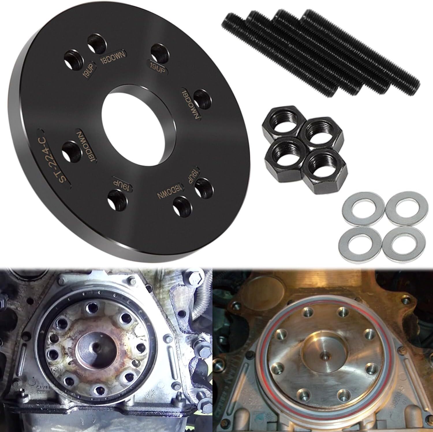 Rear Crankshaft Seal Wear Sleeve Installer Alt ST-224C For Cummins 3.9/5.9/6.7L