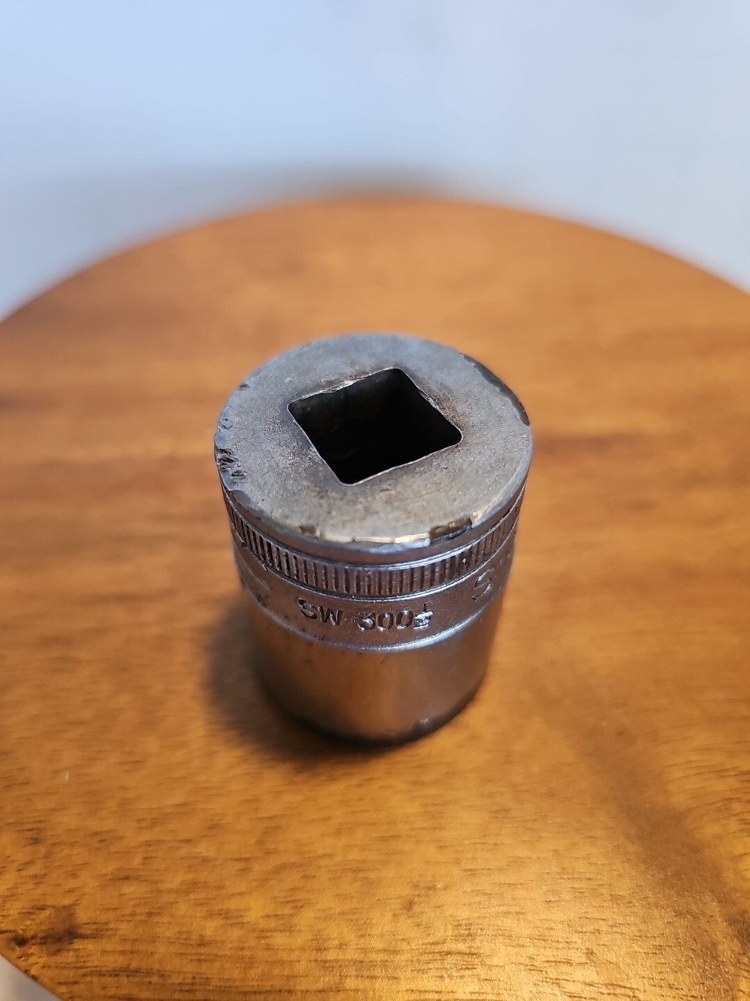 SNAP ON SW300 320 1/2 1/2″ DRIVE, 15/16″ & 1″ SOCKET, SHALLOW, 12 PT Vintage G