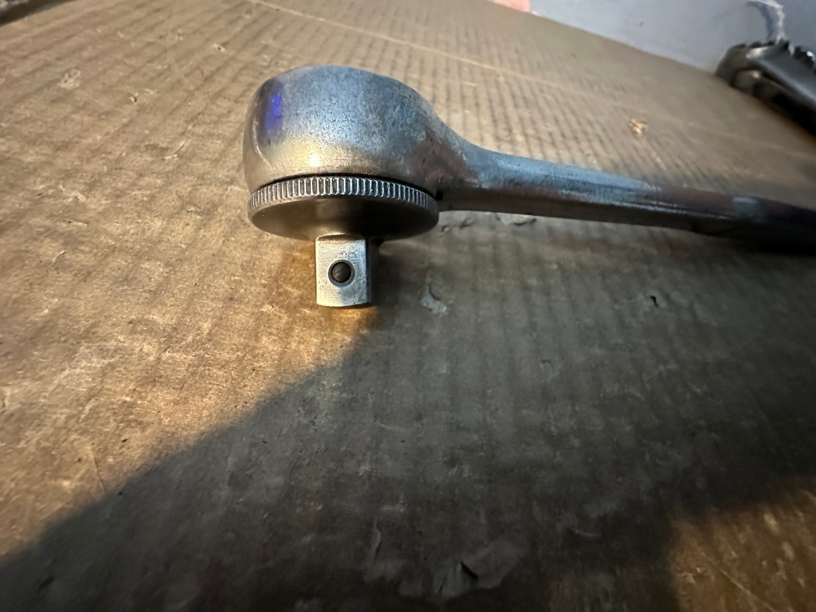 VTG CRAFTSMAN 1/2″ DRIVE THUMB WHEEL FINE TOOTH RATCHET V-44978 USA ( LOT 5 )