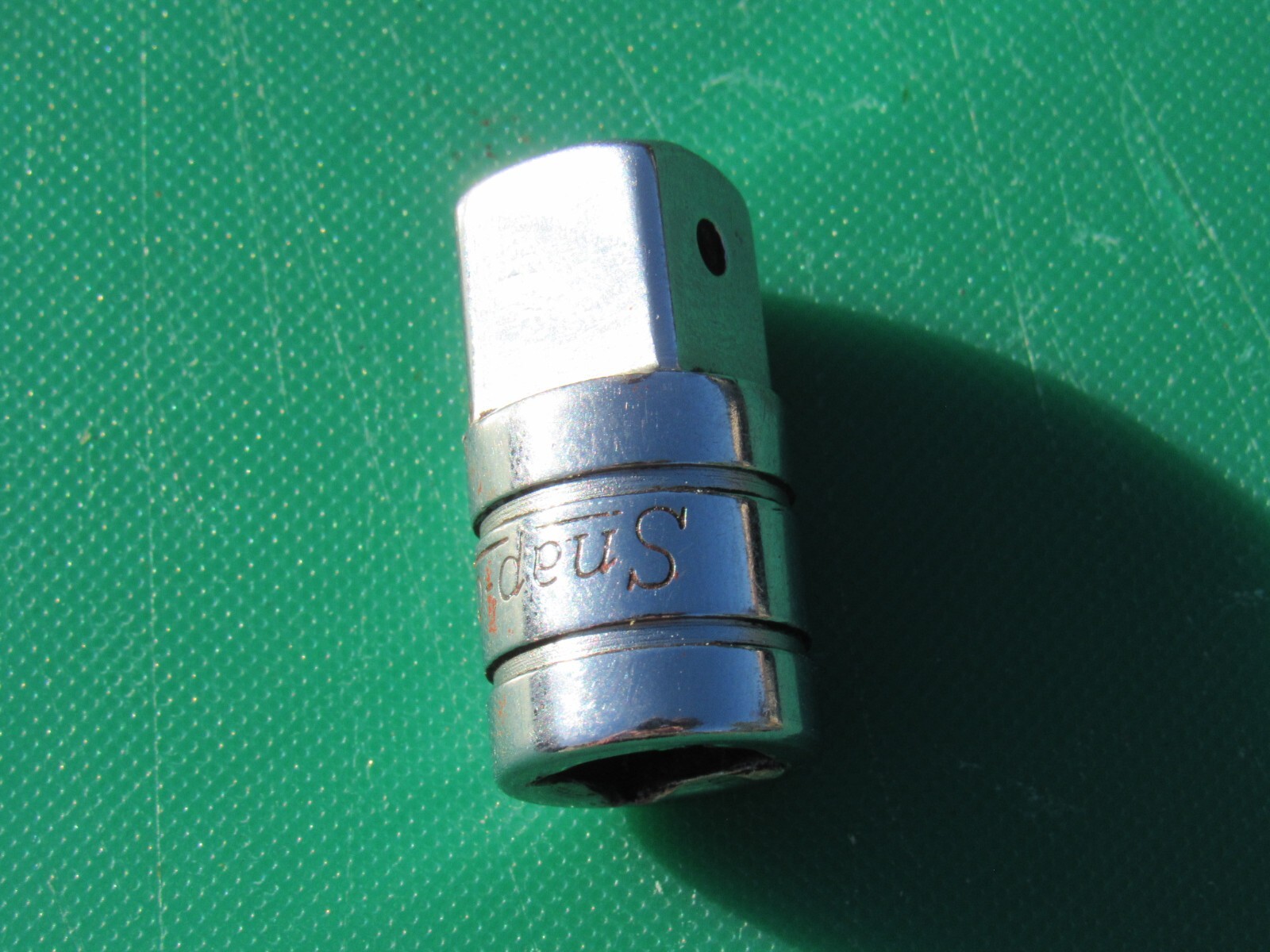 SNAP ON A2 A-2 3/8″ TO 1/2″ SQUARE DRIVE SOCKET ADAPTER UNDERLINE LOGO A 2 USED