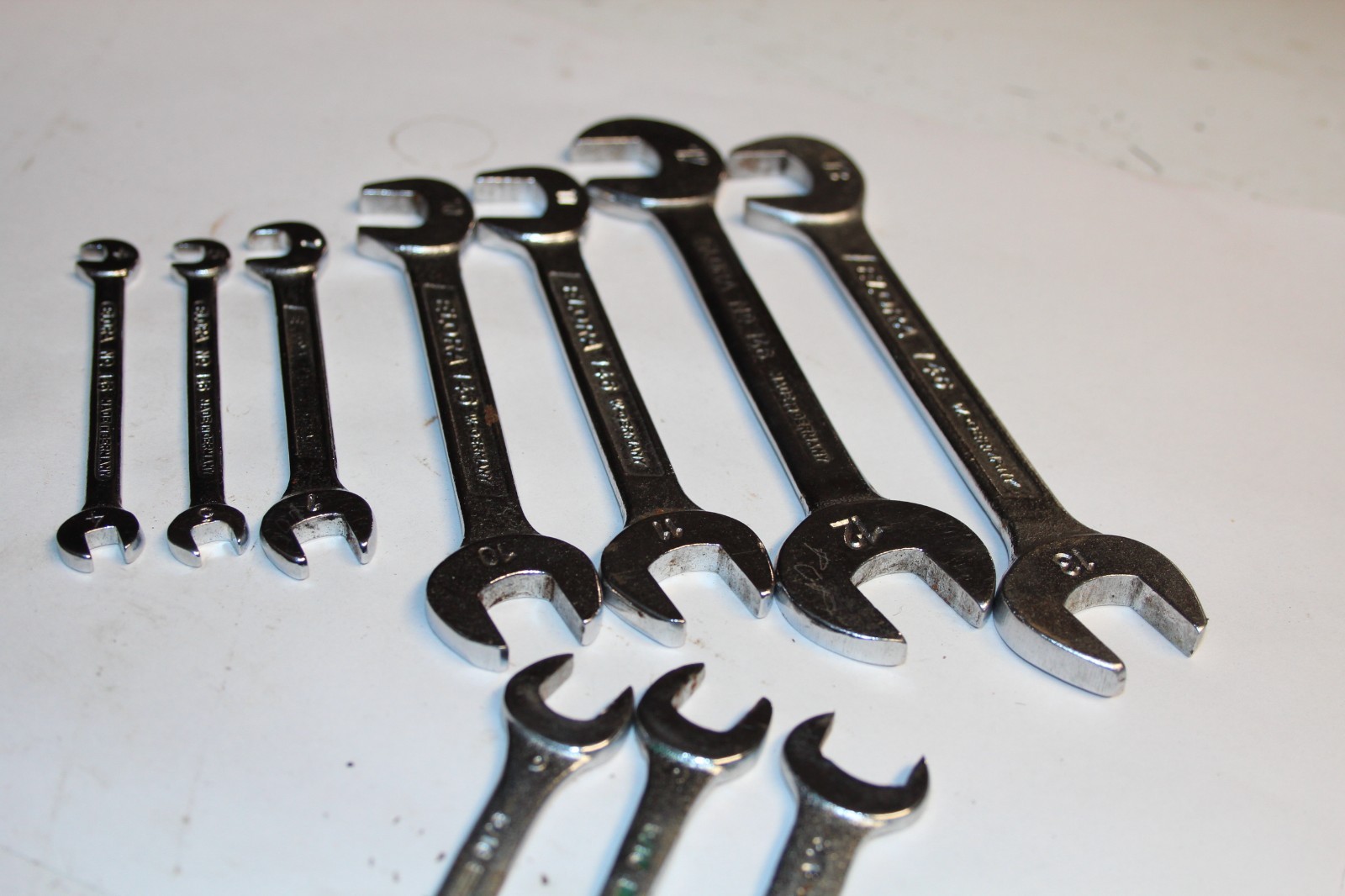 ELORA 146 METRIC Obstruction Wrench Set GERMANY + WILLIAMS IGNITION WRENCHES USA