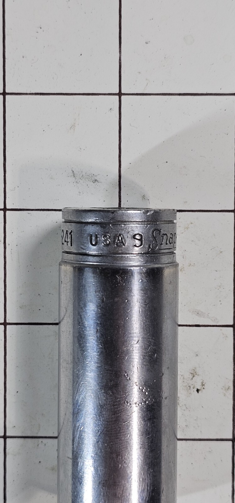 Snap On SF241 Vintage 1959 Date Stamp 3/4” Deep Socket 3/8” Drive 12-point