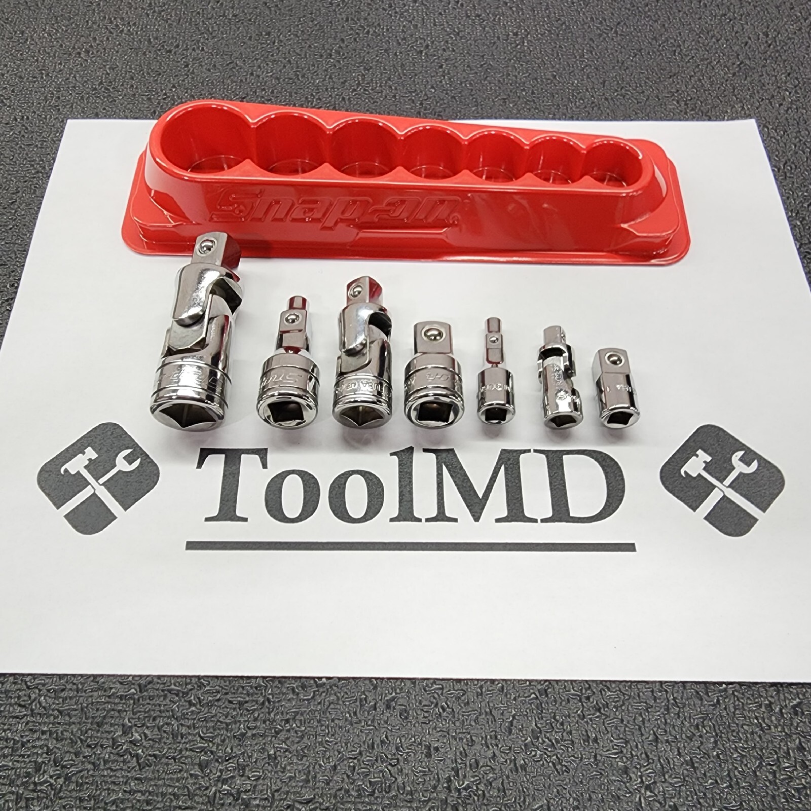 Snap-on Tools USA NEW 7pc Mix Drive Magnetic Adapter Extension Socket Lot Set