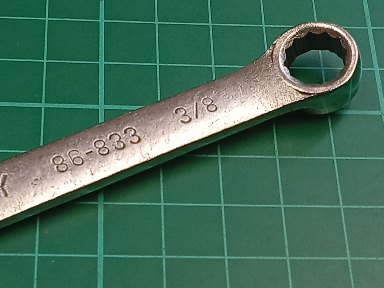 Stanley 86-833, 3/8″ AF, Forged Alloy Combination Spanner, Made In Taiwan