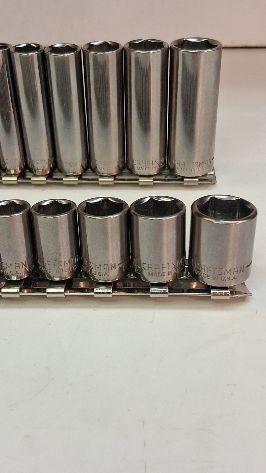 Craftsman *USA* 21-PIECE 1/4″ DRIVE 6 POINT SAE SHALLOW & DEEP SOCKET SET