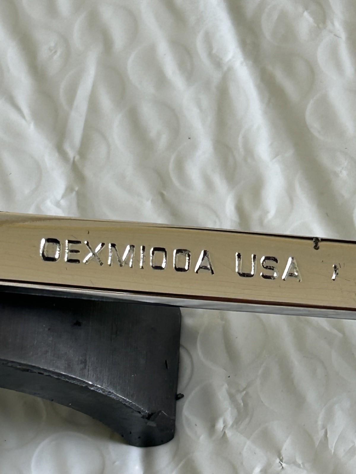 Snap On USA 10 mm VINTAGE 12 pt LONG combination wrench. OEXM100A