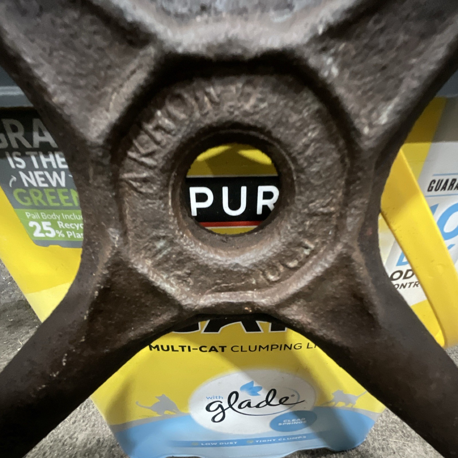 Large Four-Way Lug Wrench For Removing Wheels Off Big Trucks And Heavy Machinery