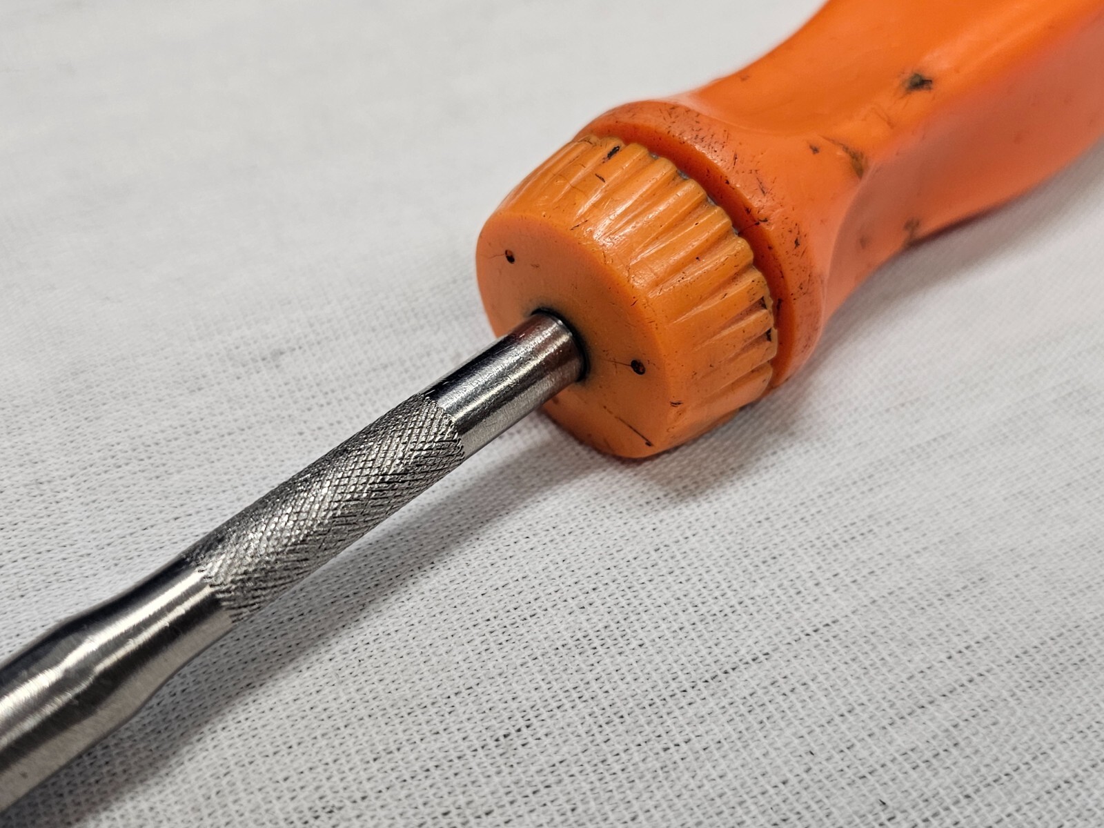 Snap-on Ratcheting Screwdriver Ratchet Bit Driver Orange SSDMR4B