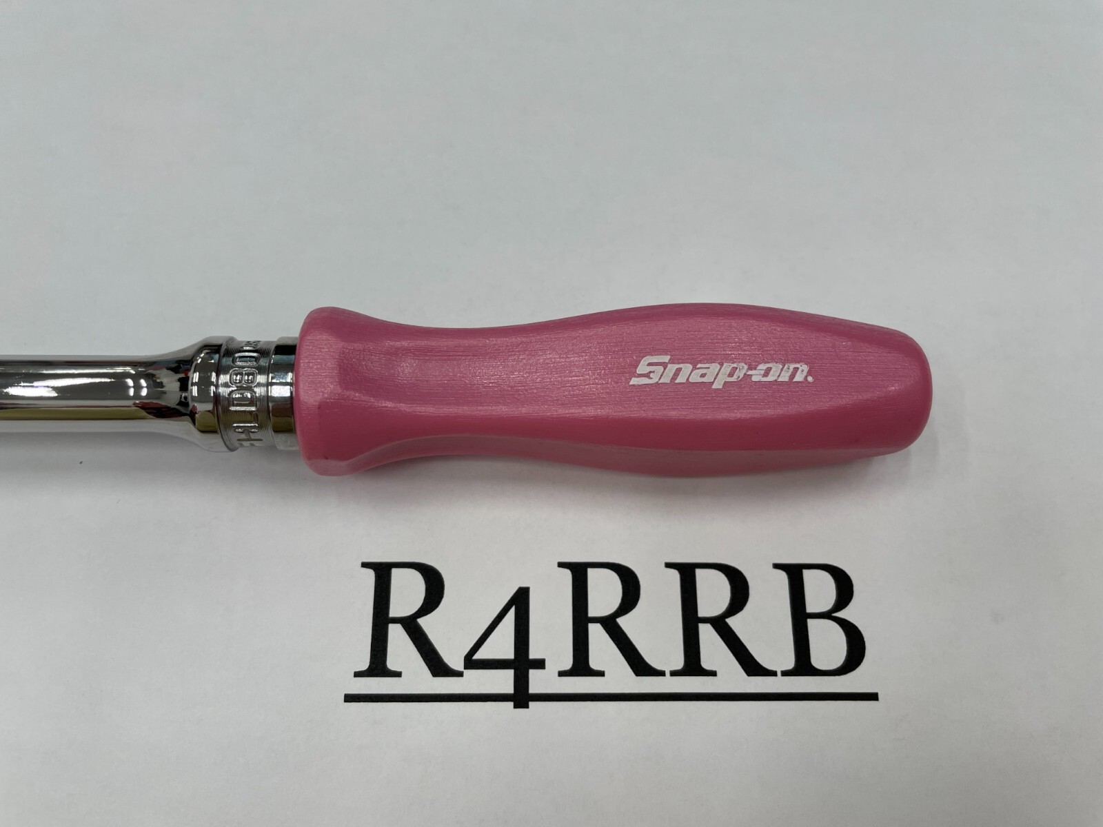 Snap-on Tools USA NEW 3/8″ Drive PINK PEARL Long Hard Handle Ratchet FHLD80PP