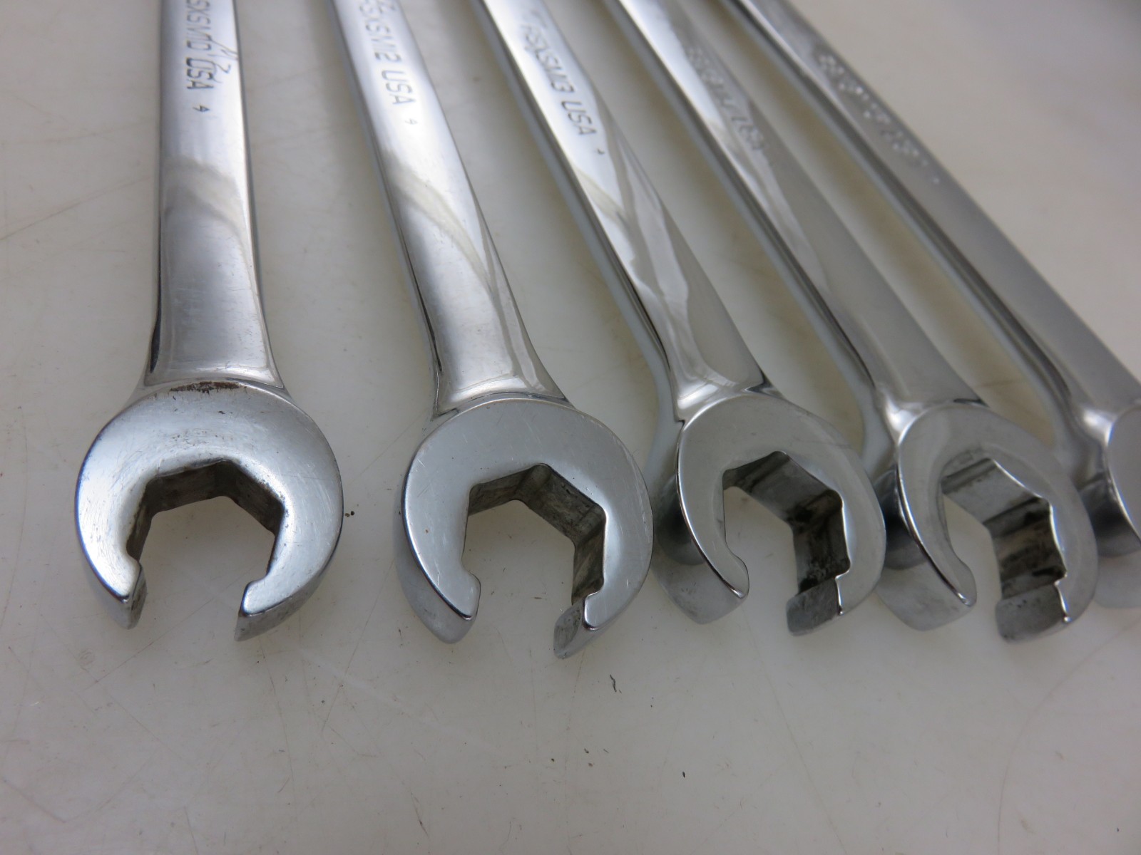Snap-On RSXSM METRIC Open End Line Flare Nut SPEED Wrench 10mm-15mm