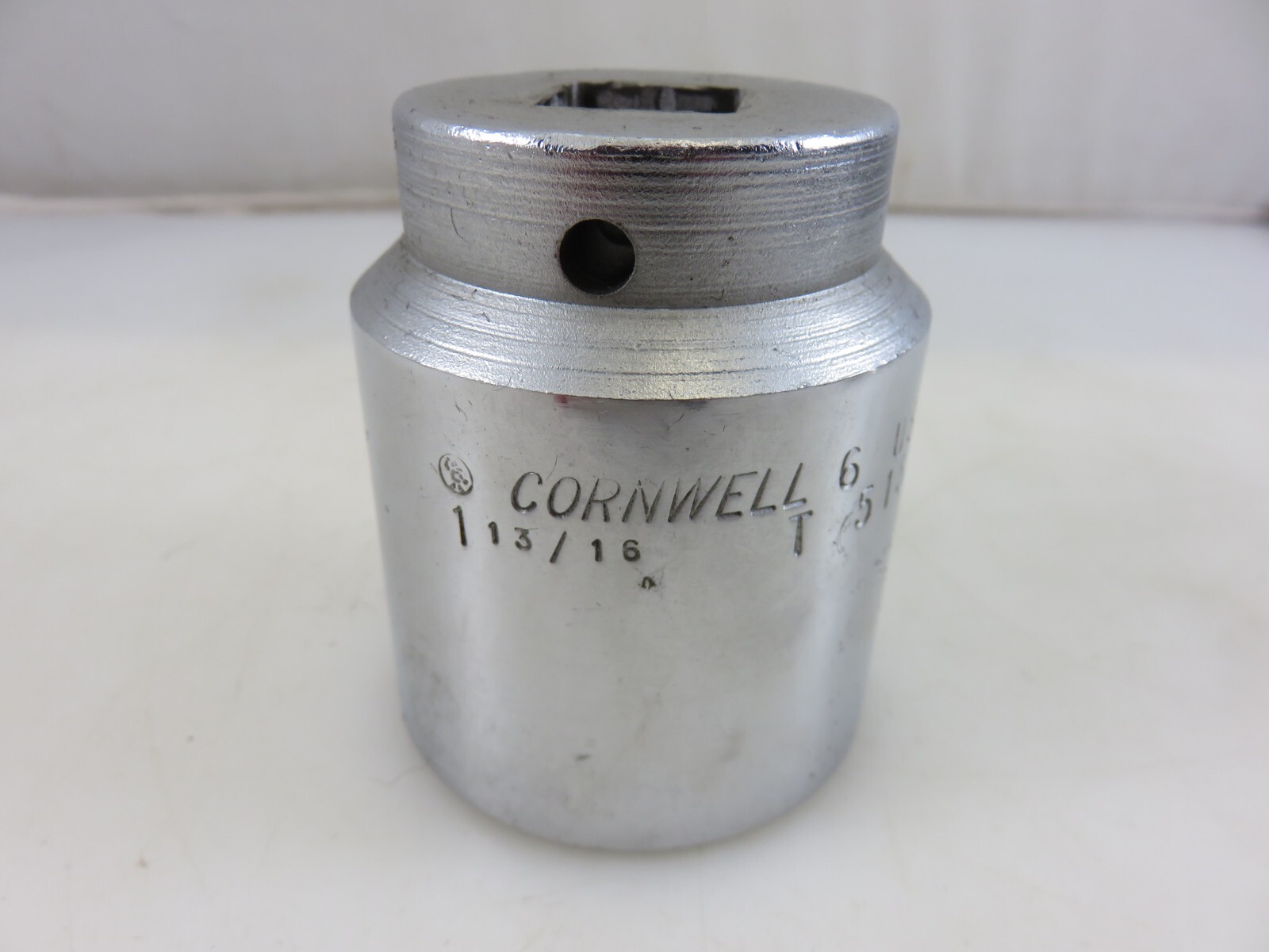 Cornwell T5158 Socket 3/4″ Dr. 12pt 1-13/16″ Chrome Made In USA