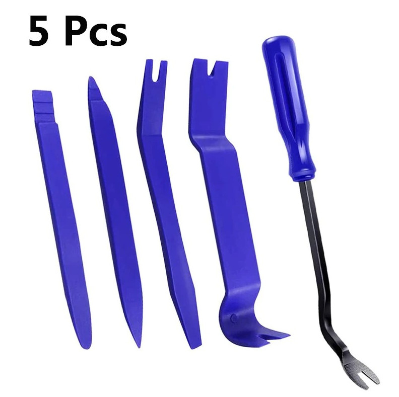 5PCS Auto Trim Removal Tool Kit, No Scratch Pry Tools for Vehicle Interior