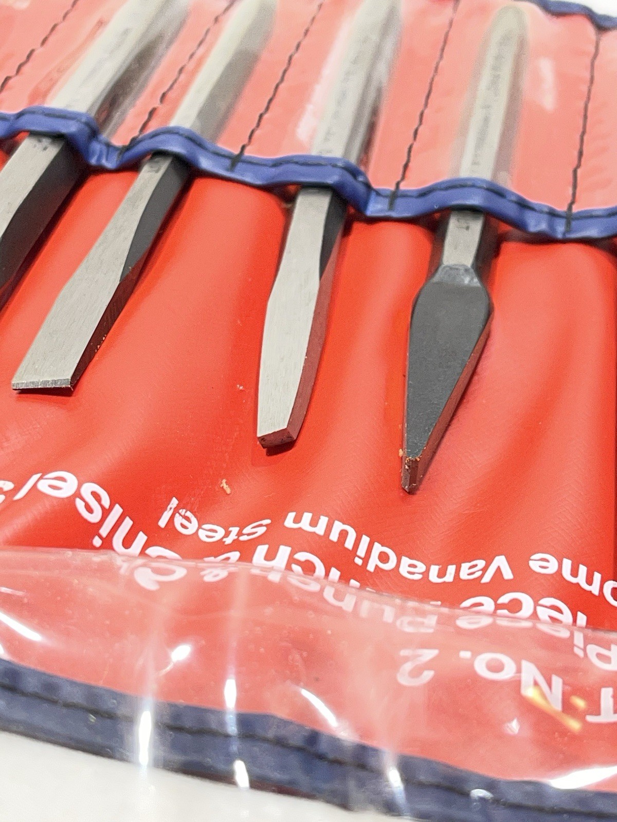 NEW Proto Professional 12pc Punch & Chisel Set No. 2 w/Pouch (MADE USA)