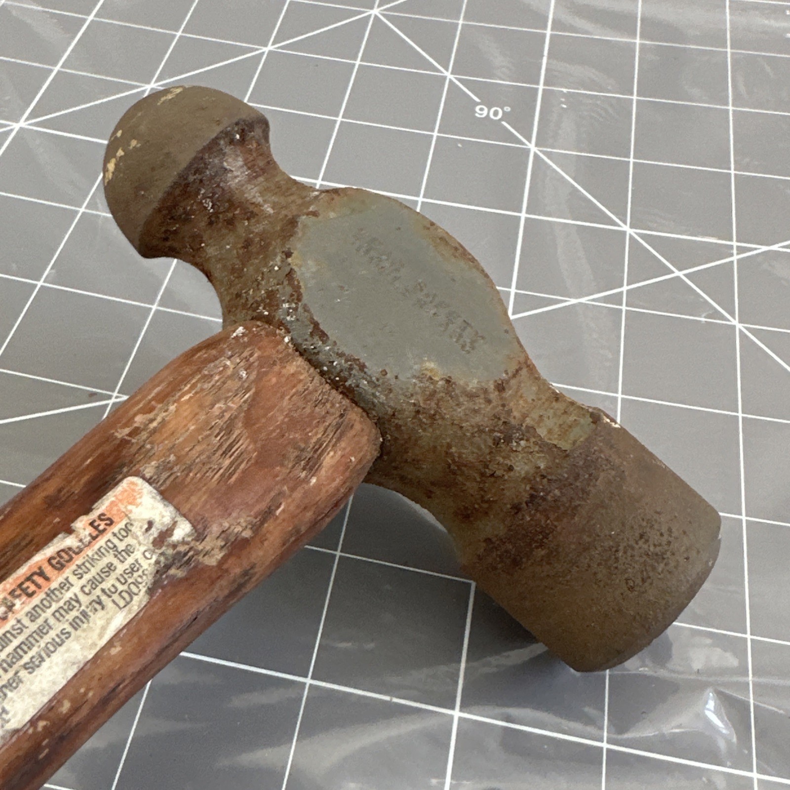 Vintage Craftsman 24oz Ball Peen Hammer 38466 Made in USA