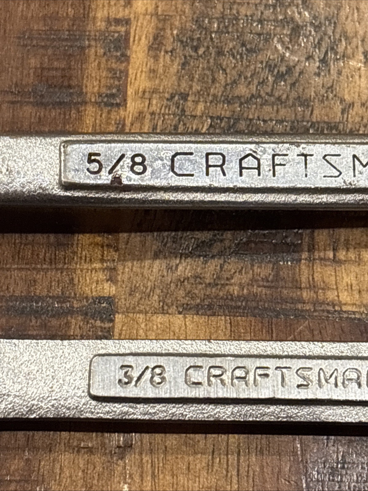 Craftsman Tools 3/8×7/16” & 5/8×3/4” 12pt Double Box End Wrenches 2pc SAE USA
