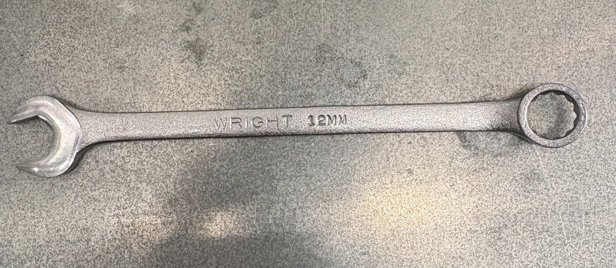 WRIGHT METRIC COMBINATION WRENCH SET OF 8 *USA MADE* 9MM-19MM