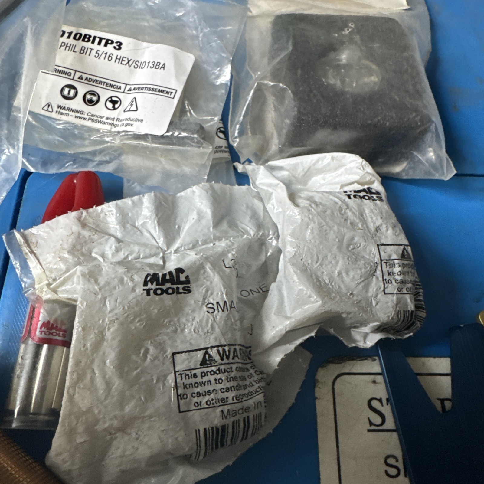 Lot Of Mac Tools Accessories, Tools, And Parts
