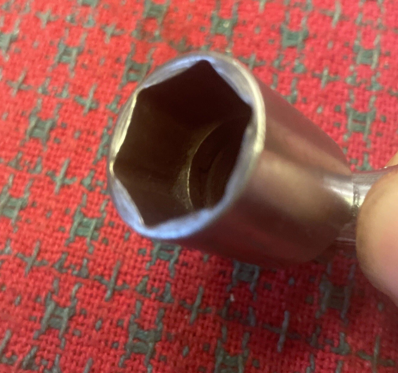 Vintage Snap On 11/16 Deep Swivel Socket 6pt FSU22 3/8” Drive 🇺🇸