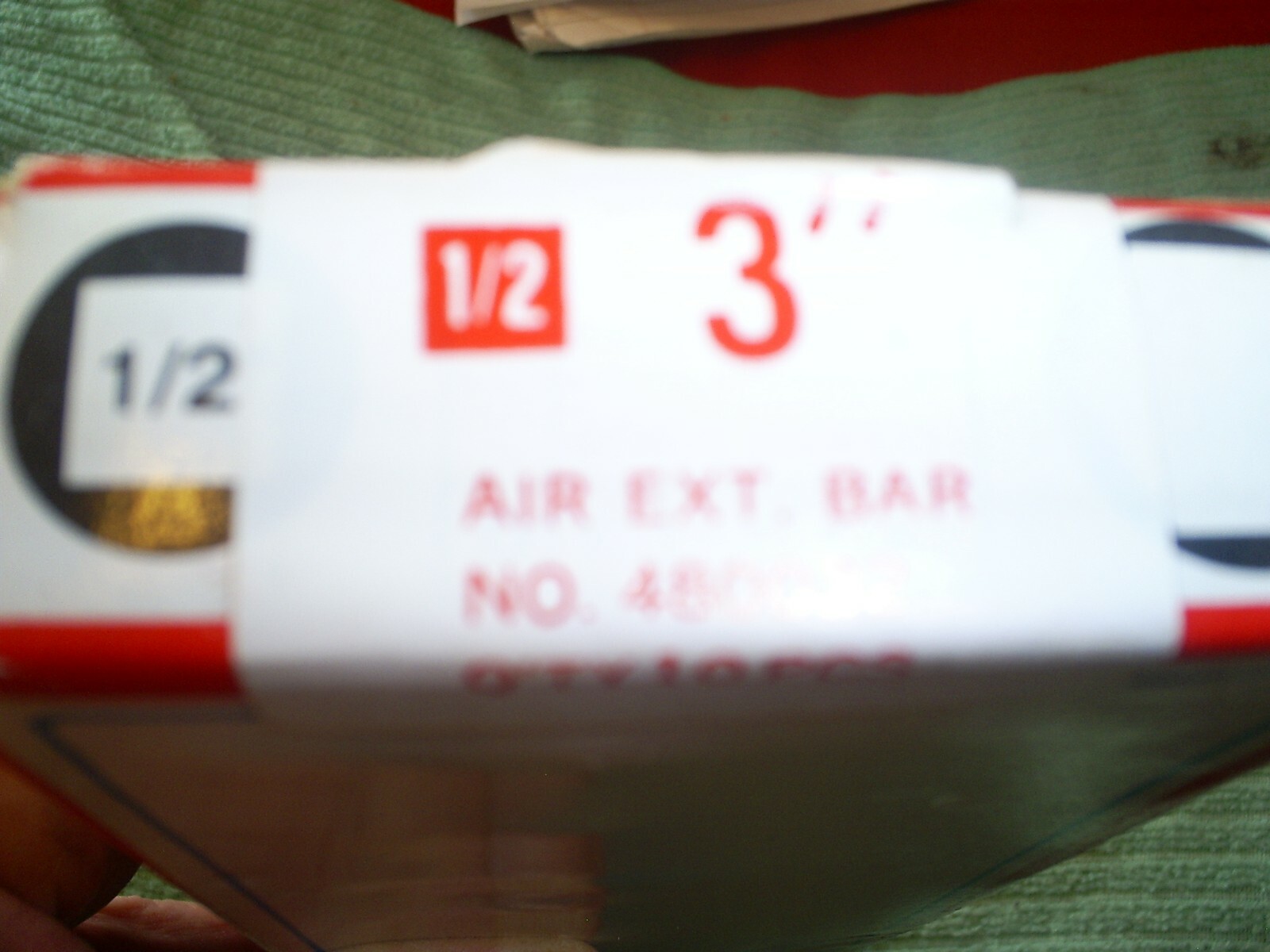 1/2″ EXTENSION BARS 3″ LONG X 2…… BLACK CHROME VANADIUM GENIUS PROFFESIONAL