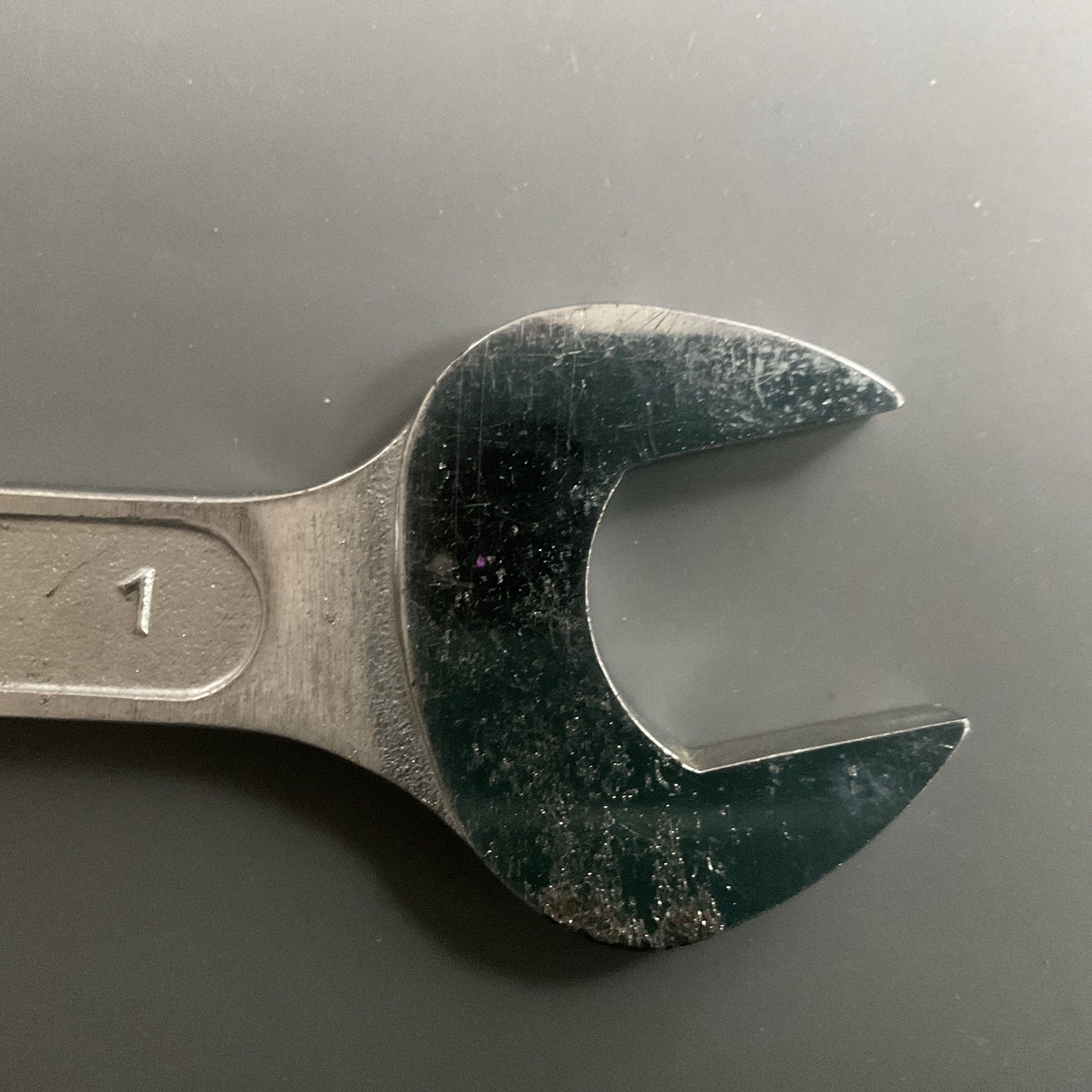 Vintage Fuller 15/16″ x 1″ Chrome Vanadium Open Wrench 12″ Long Made In Japan