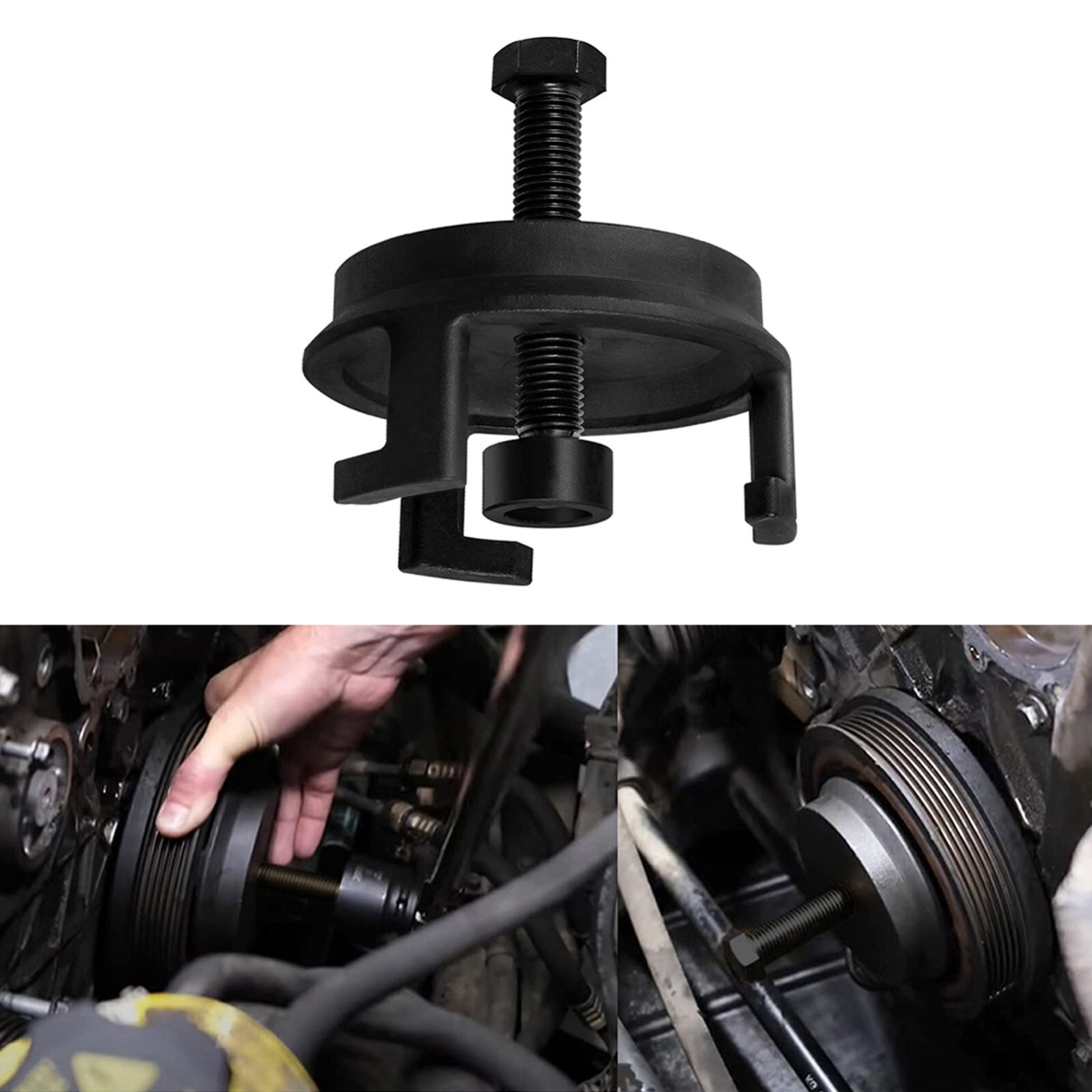 Harmonic Balancer Puller Crank Pulley Puller For GM Dodge Jeep Chrysler 25264