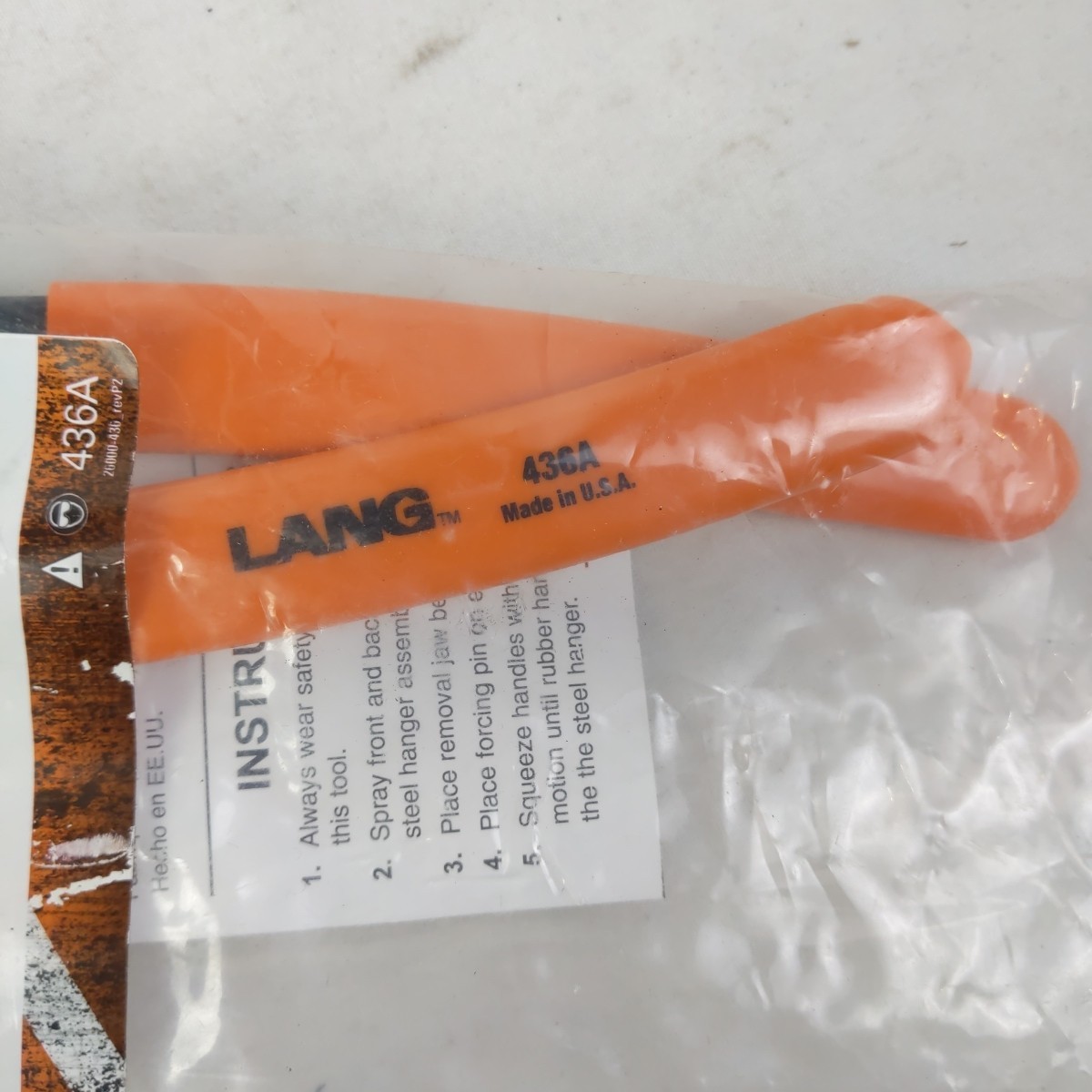 Lang Tools 436A Exhaust Hanger Removal Pliers