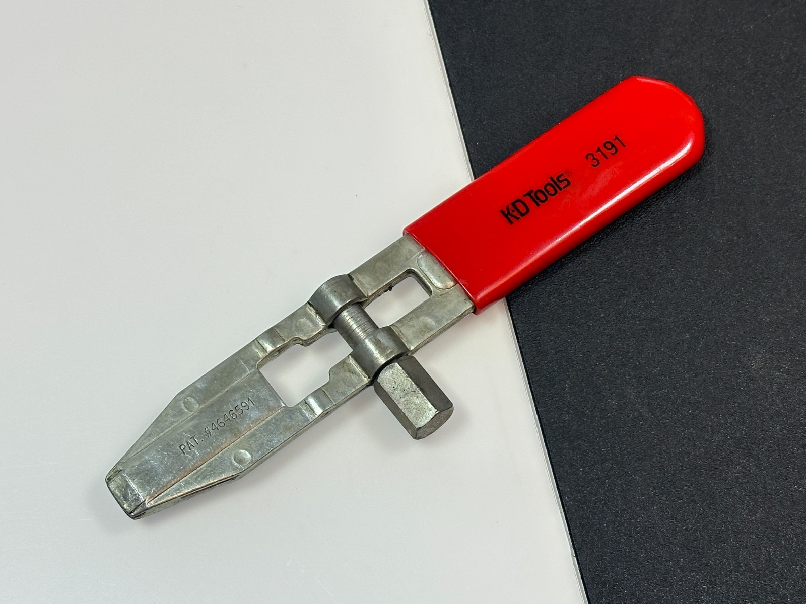 KD Tools USA 3191 CV Joint Boot Clamp Tightening Wrench Tool, Red Grip