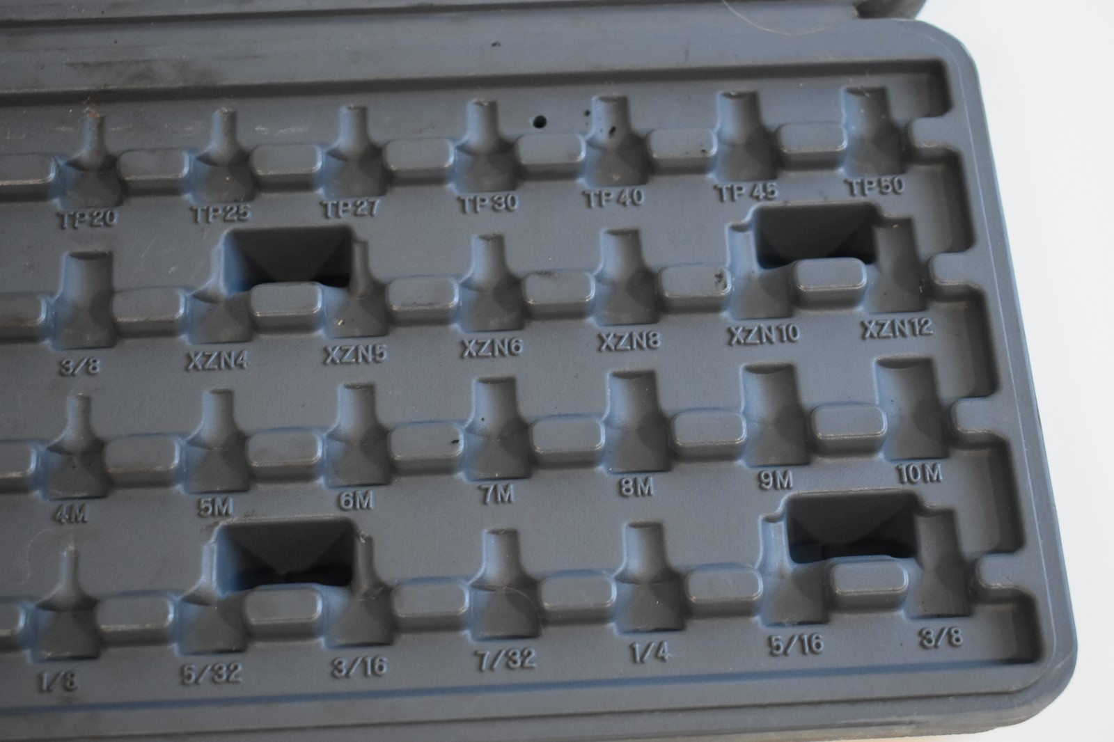 Blue Point Tools BLPBSS40 40 piece Stubby Bit Socket Set 1/4″ Drive CASE ONLY