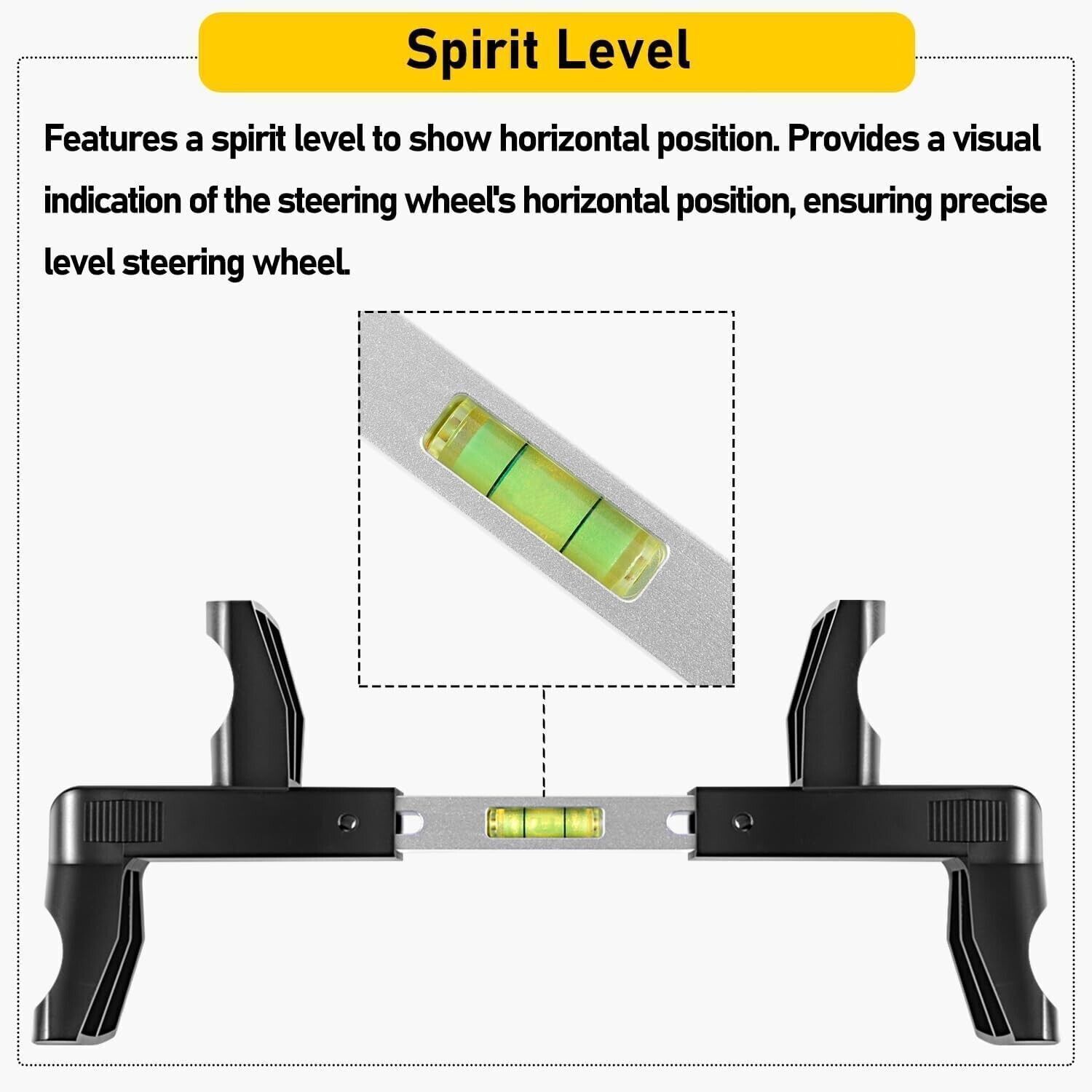 For Car Vans Internal Dia 270-340mm Steering Wheel Level Alignment Tool ATD-3100