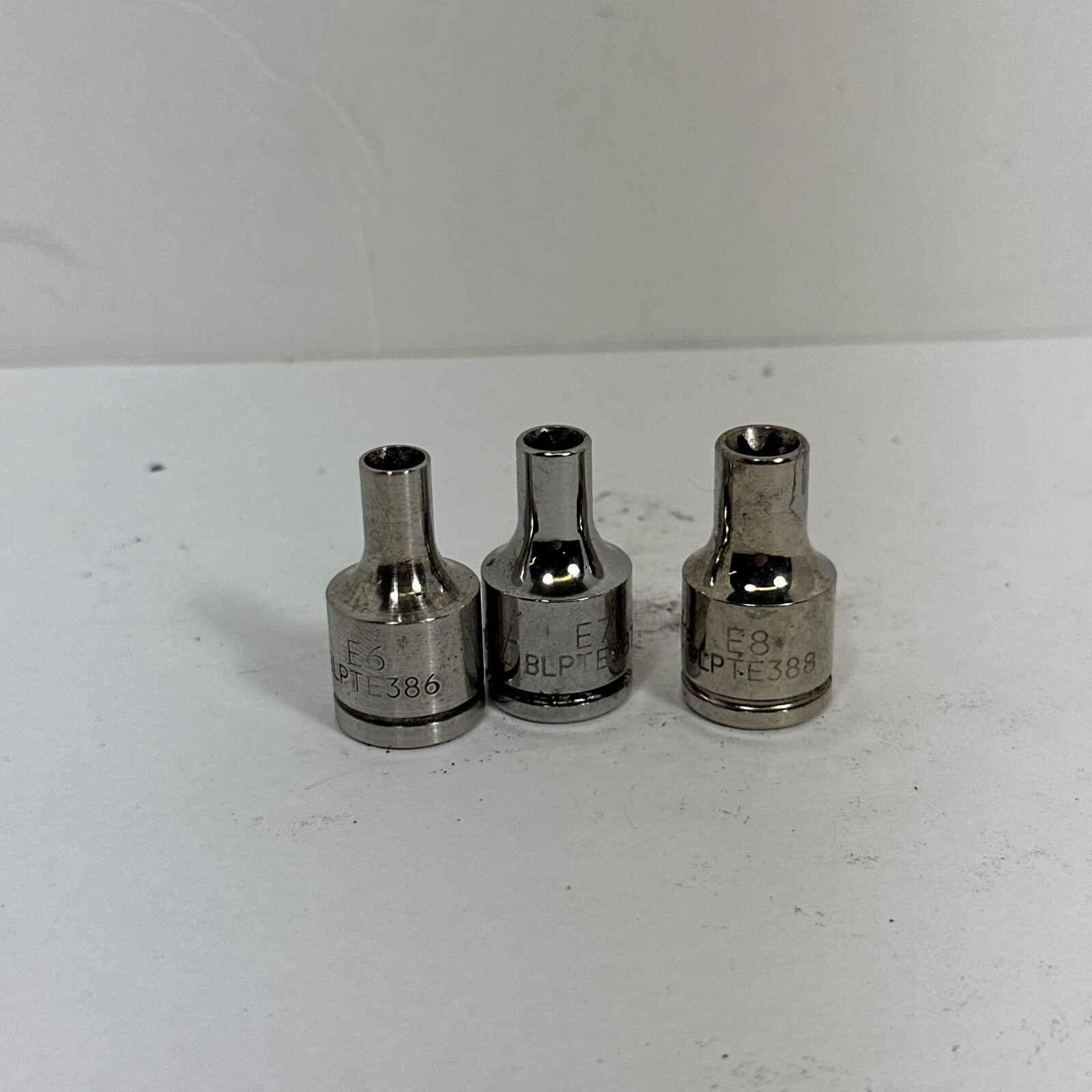 BLUE POINT 3/8″ DRIVE EXTERNAL TORX SOCKET E6-E8 BLPTE386-88