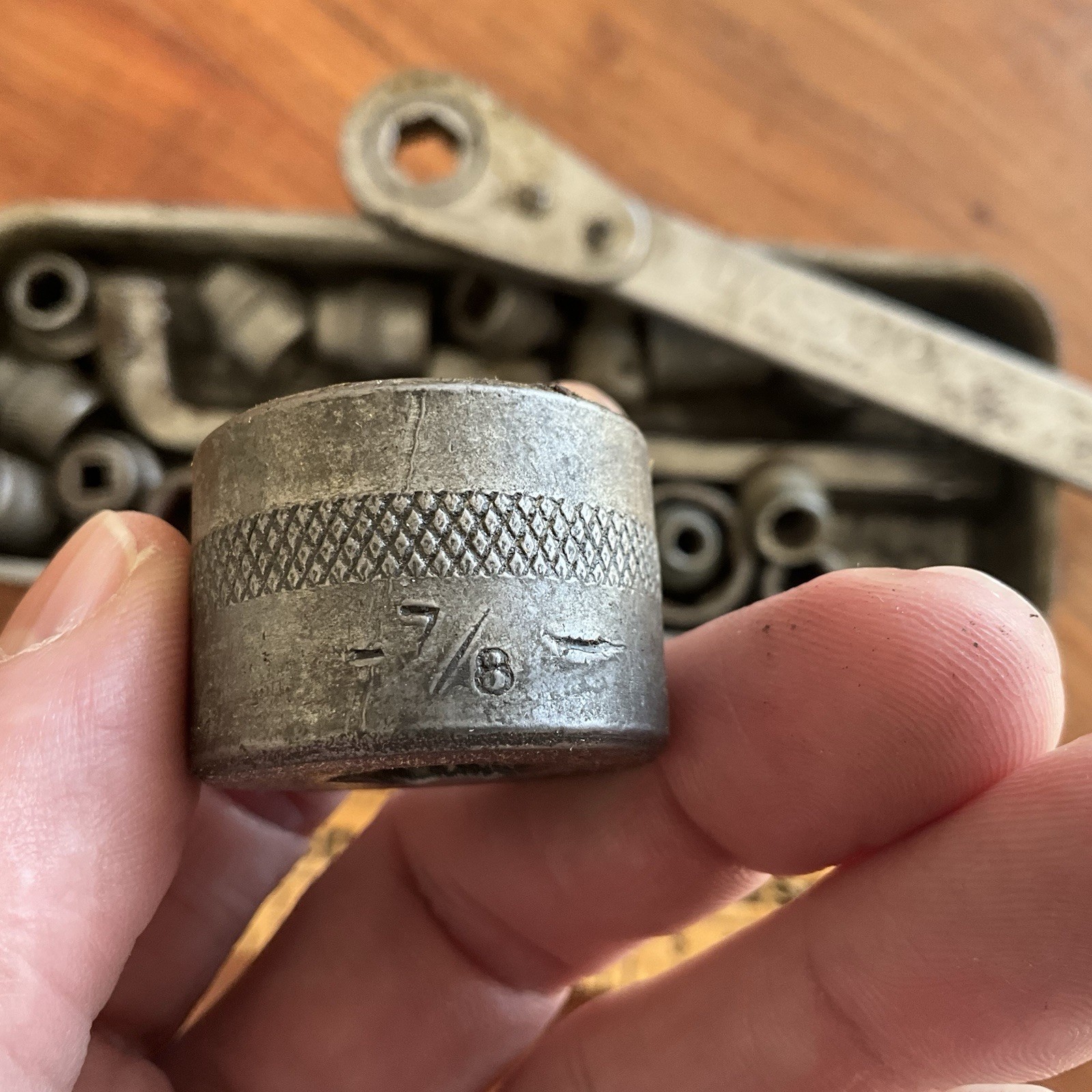 Rare 1930s DASCO Damascus Steel Products Corp SOCKET WRENCH SET