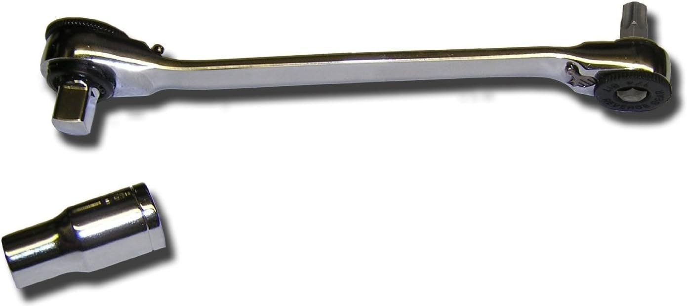 Durable 7.75 Inch Ratchet Wrench – Mechanical Square Head, Lightweight Design
