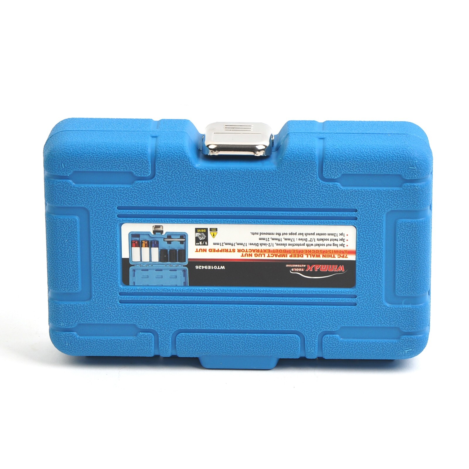 Thin Wall Deep Impact Lug Nut & Twist Socket Set Bolt Extractor Stripped Nut Kit