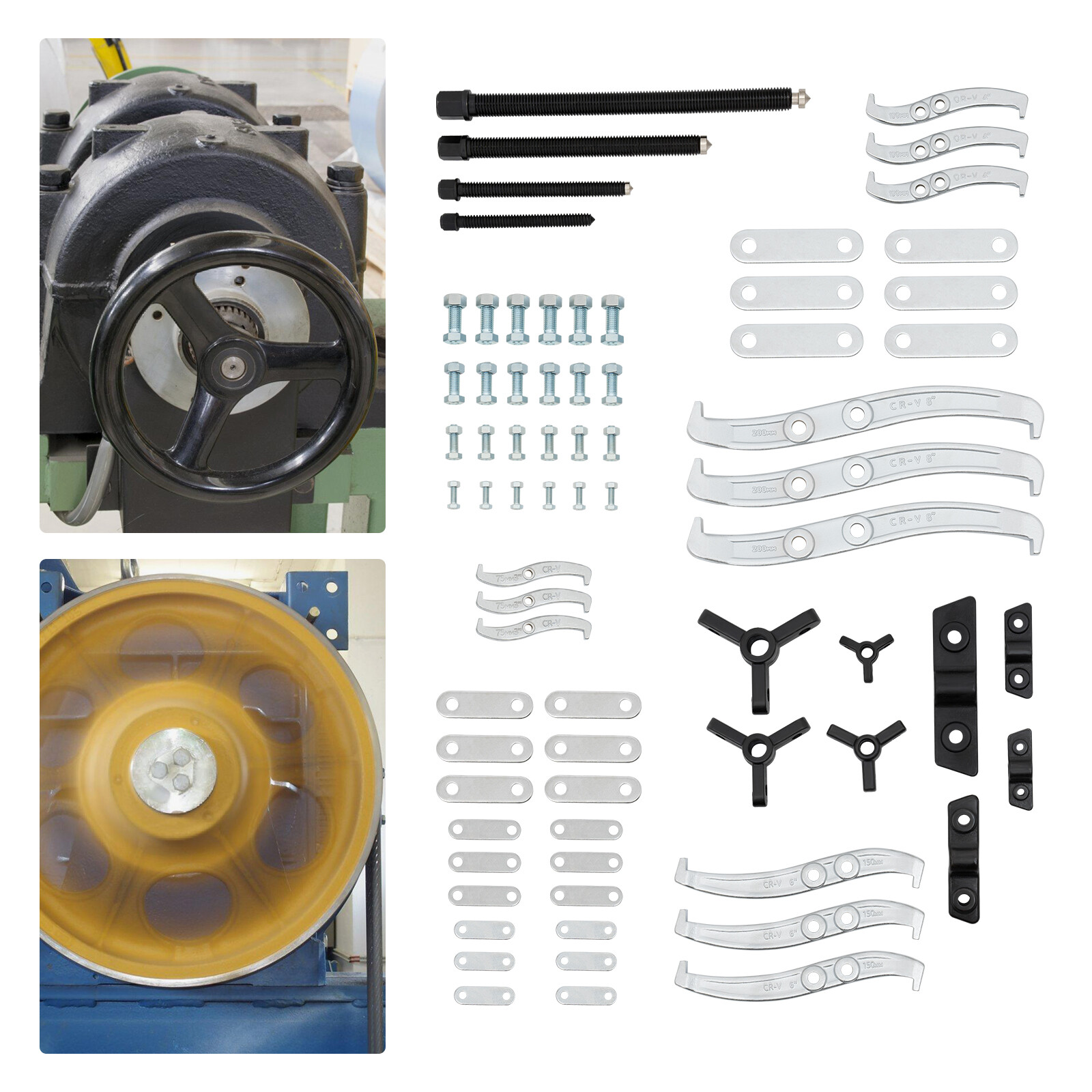Removal Gear Hub Pulley Puller Bearing Separator Bearing Puller Pulley Ball Race