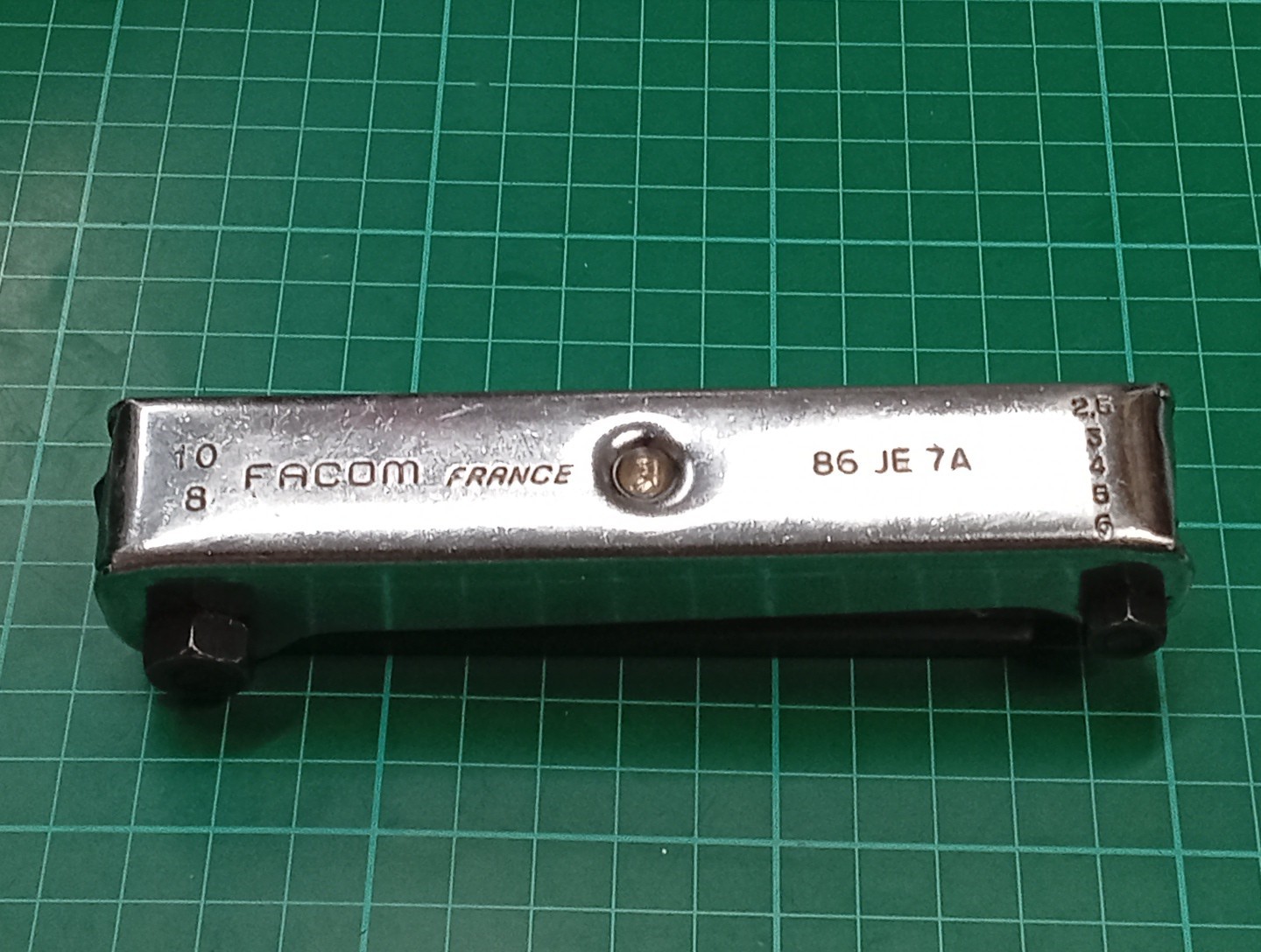 Vintage Facom 86H JE7A, Allen / Hex Key Metric Set 2.5mm – 10mm, Made In France