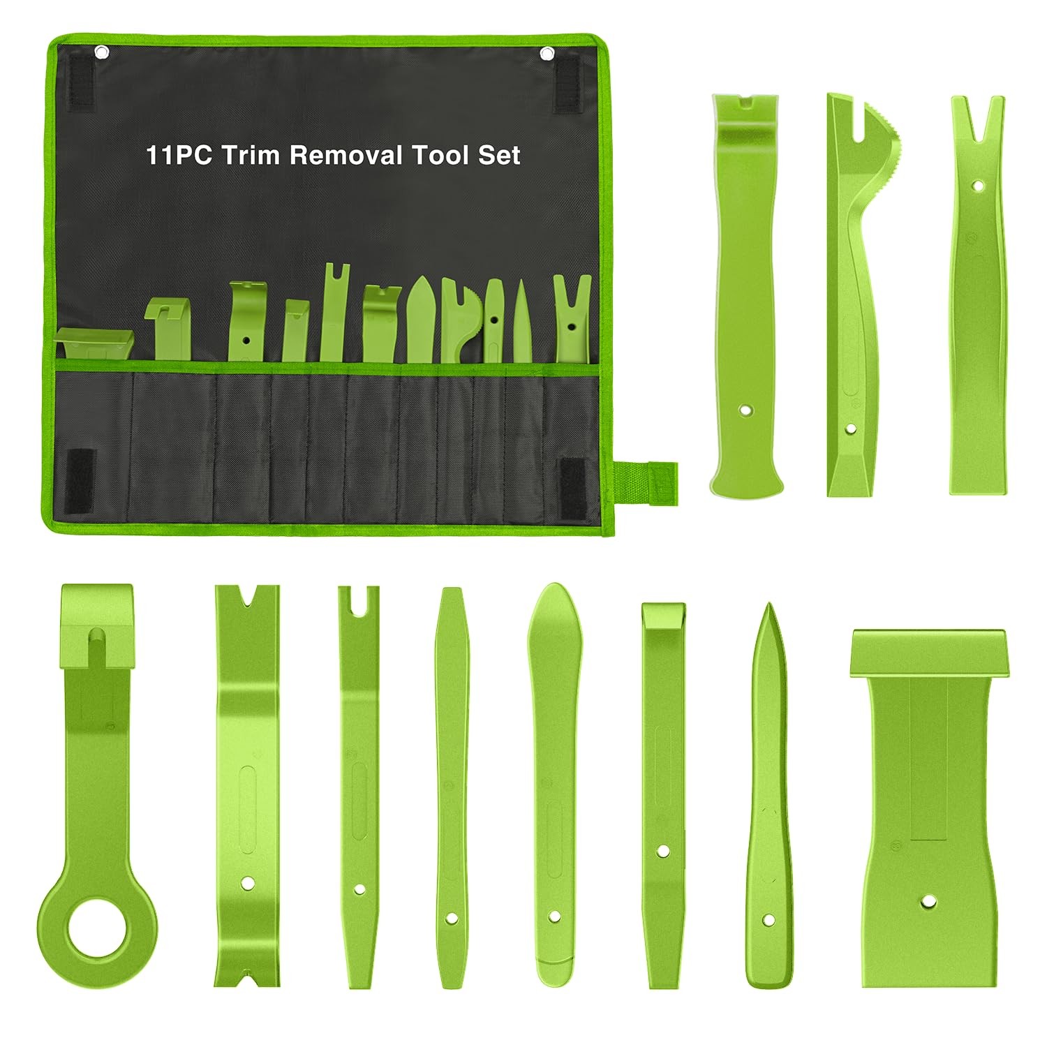 Auto Trim Removal Tool Kit 11PCS NoScratch Fastener Remover for Cars