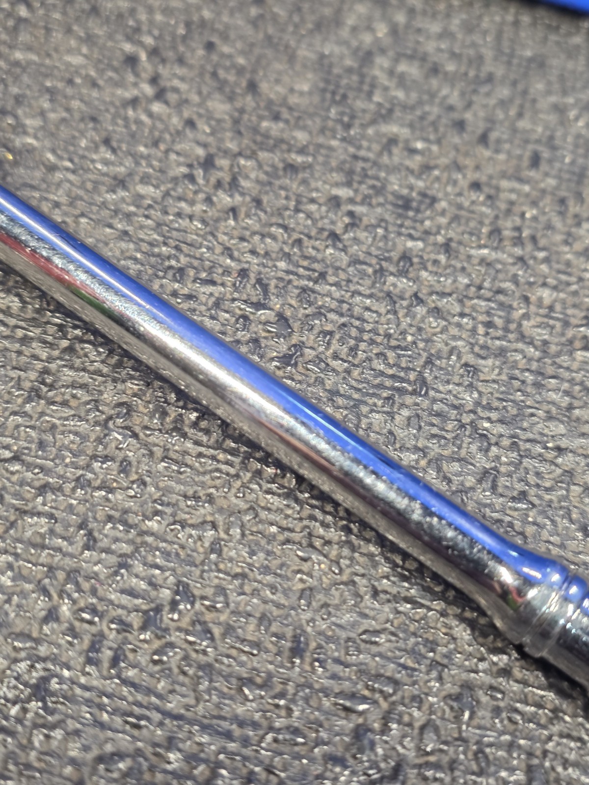 Snap-on Tools TL72 1/4″ Drive Dual 80 Long Handle Chrome Ratchet USA See Details