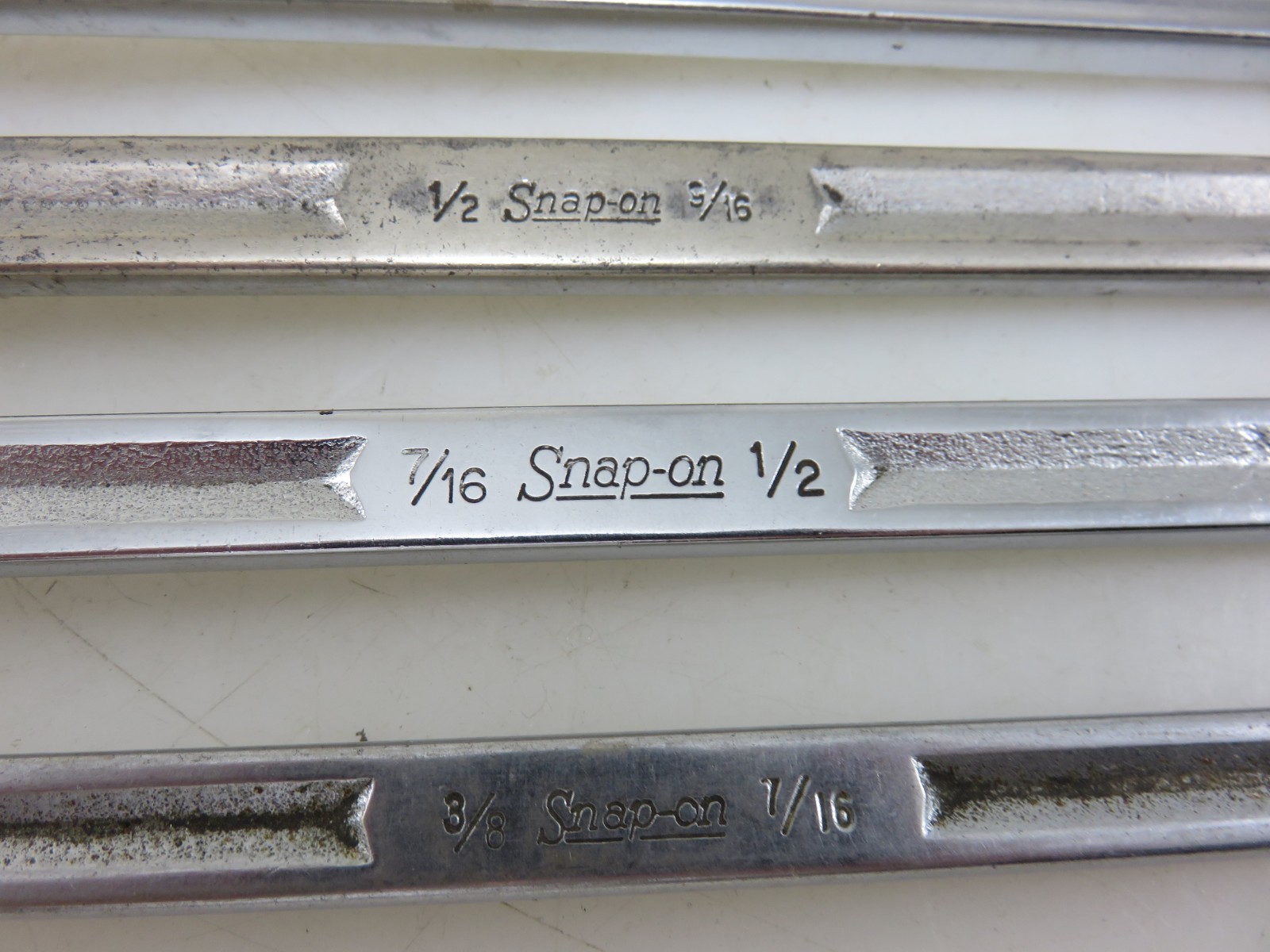 Snap-On XV Series Offset Box End Wrench 10pc Set 3/8″-1 1/4″ *NOT ALL SIZES*