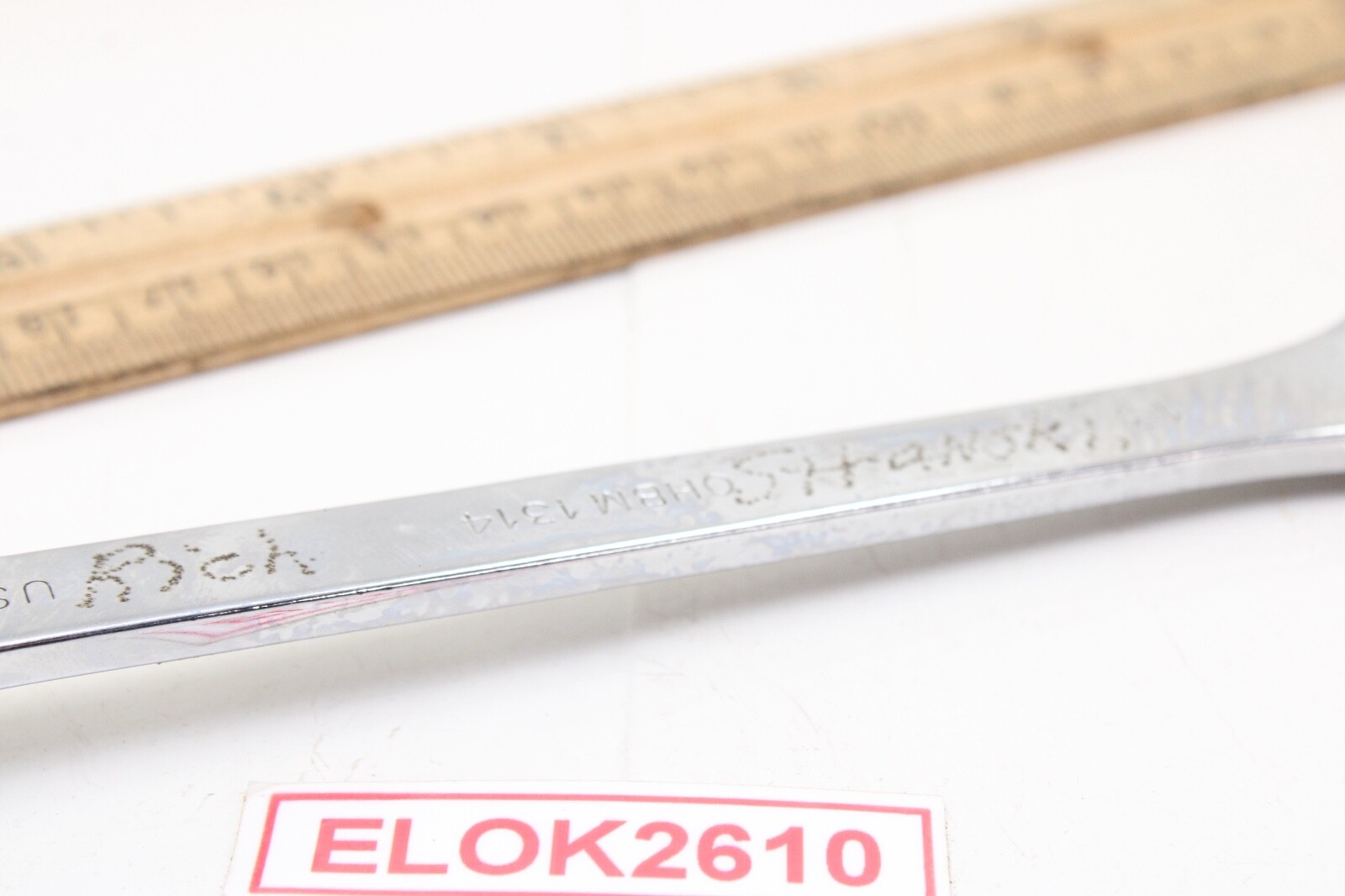 MAC Tools OHBM1314 13mm x 14mm 6 Point Metric Line/Flare Nut Wrench Chrome USA
