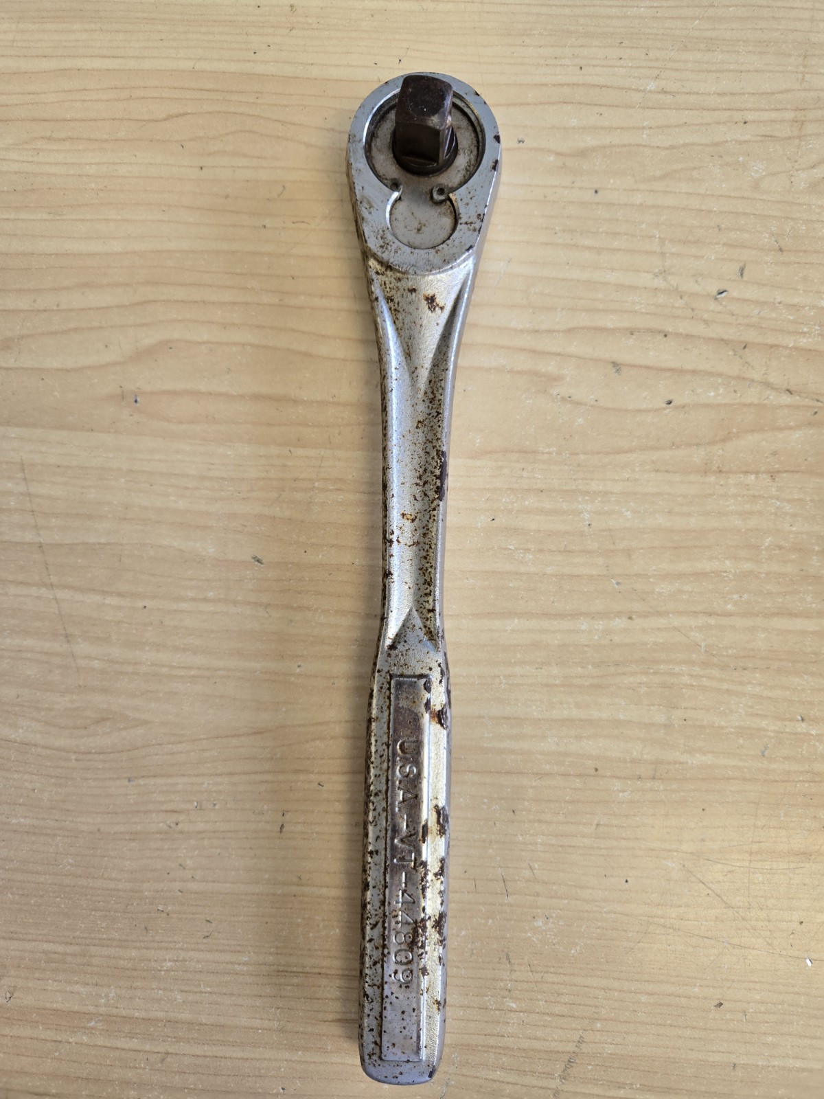 Craftsman 1/2” Ratchet – model VT-44809, Forged in USA