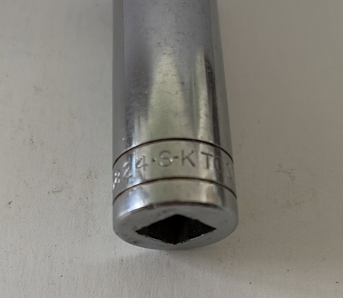 SK Wayne Tools 1/2″ Drive 12 Point 3/4″ Deep Well Socket 40824