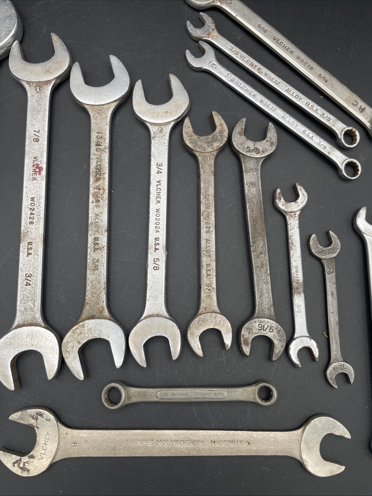 14 piece Mixed lot of Vlchek Wrenches – All Made in USA